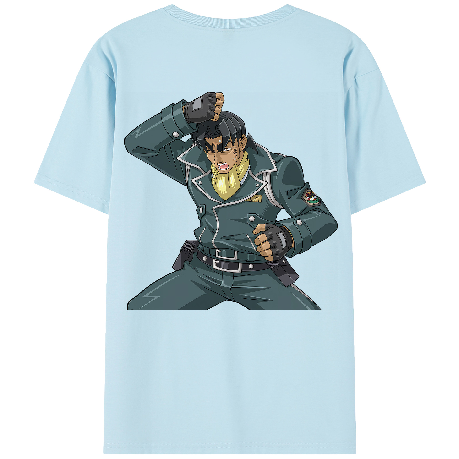 （画像用） 遊☆戯☆王 Yu-Gi-Oh! 綿100％半袖Tシャツ（背面プリント）